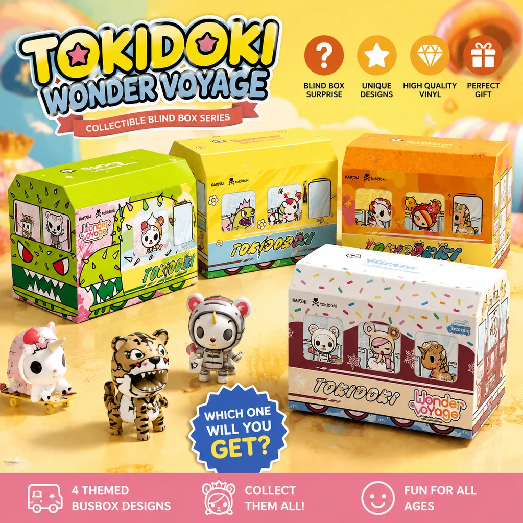 Kayou New Genuine Tokidoki Cards Unicorn Adventure Journey Series Vol.1 Wandering Pack Anime Collection Card Toy Gifts