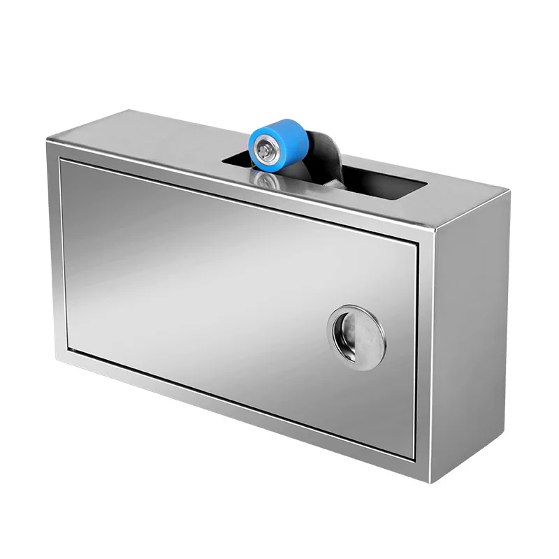 The automatic adhesive tape machine is a small portable and fully automatic small-sized adhesive tape cutting machine
