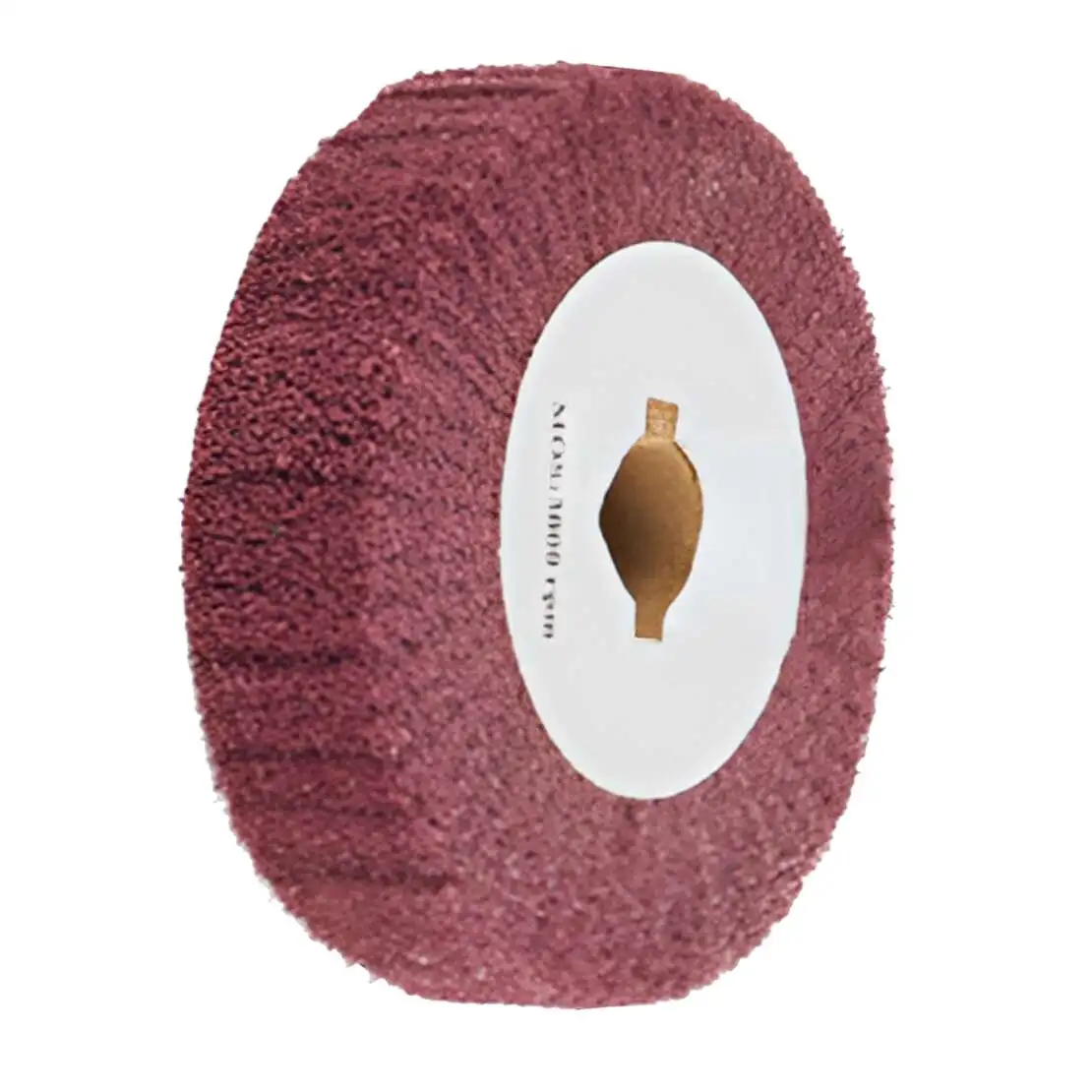 

100mm 320 Grit Non-Woven Fine Polishing Wheel Flap Disc Abrasive Buffing Cleaning Pad Red