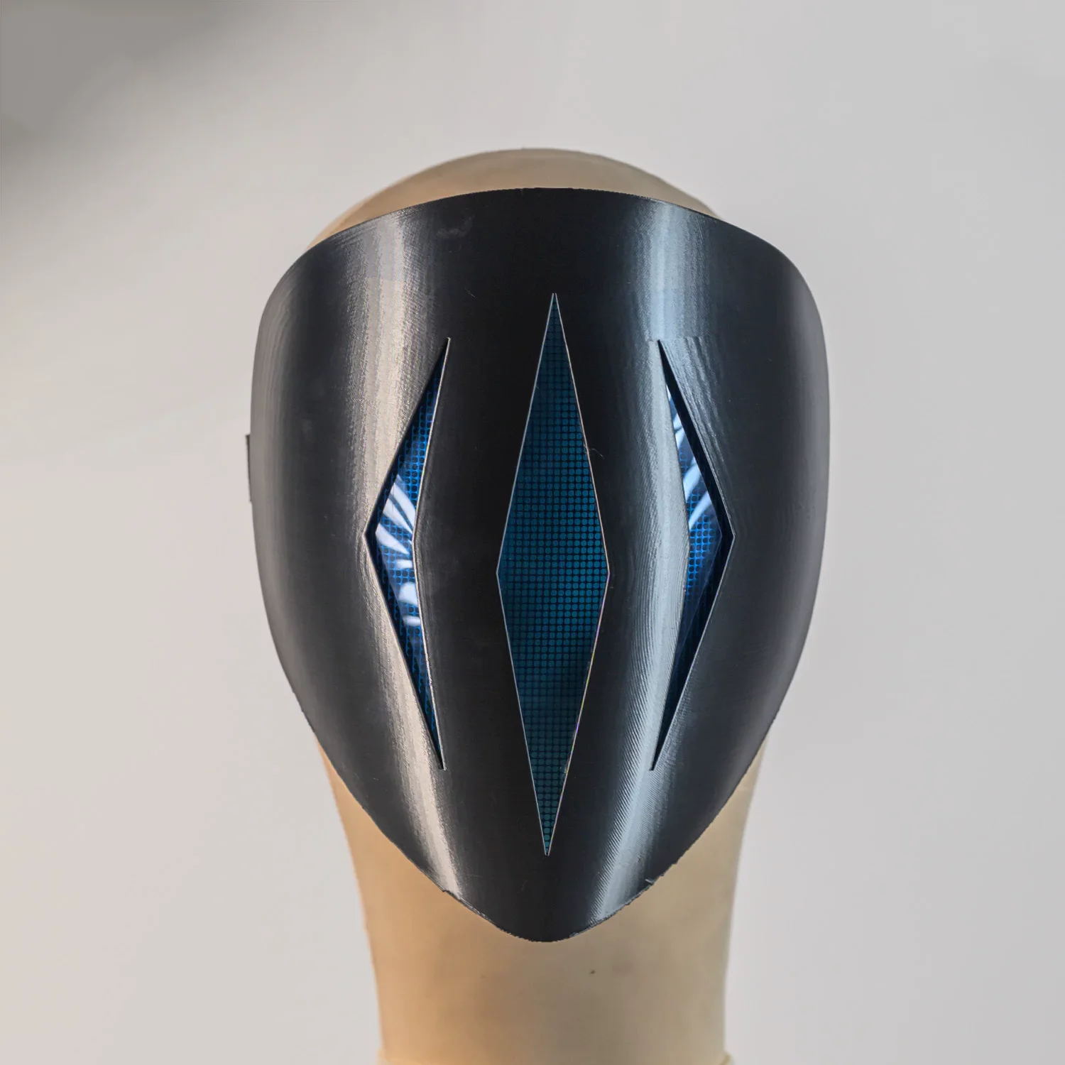 VALORANT Omen Paranoia Glowing Helmet Cosplay Wearable Mask DIY Prop Replica Halloween Gothic Wear Masquerade Halloween