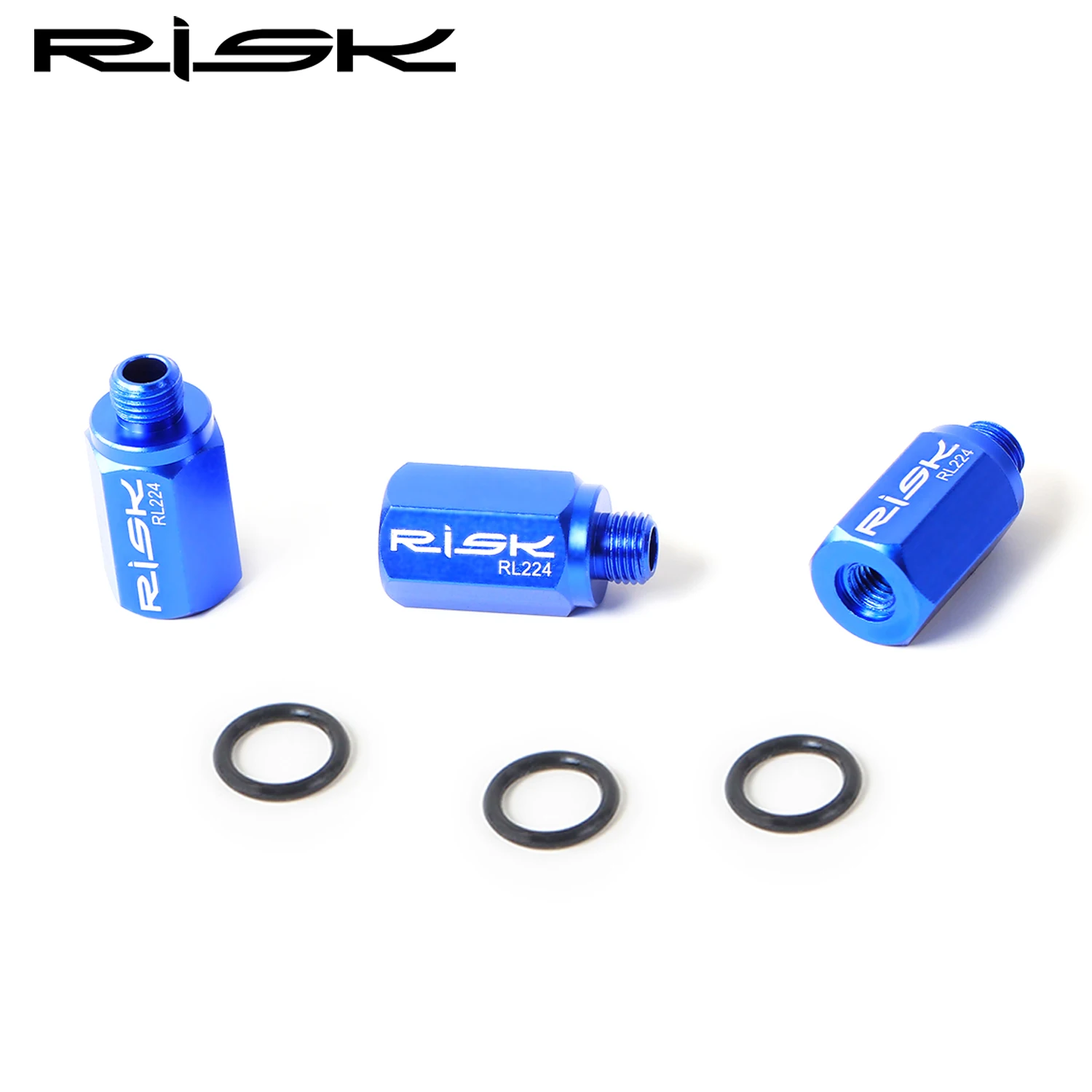 RISK MTB Convert To Road Hydraulic Disc Brake Bicycle Bike Bleed Funnel Adapter and O Ring Converter RL224