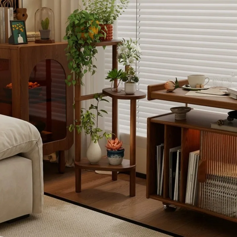 Multiple Flower Plant Shelf Indoors White Art Big Plant Stand Kawaii Pot Estante Para Plantas Home Decoration Accessories