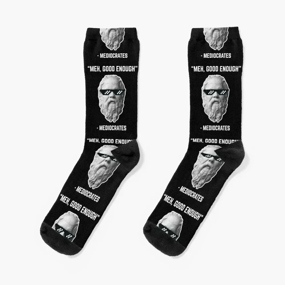 

Mediocrates Socks gifts professional running Run FASHION Socks Woman Men's