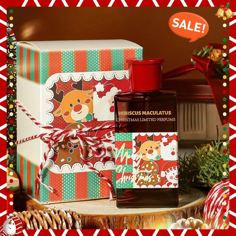 

Женские свежие духи, ветер, гибискус, пряничный аромат, долговечная ниша, рождественский подарок, ежедневное использование, горячая распродажа, аромат