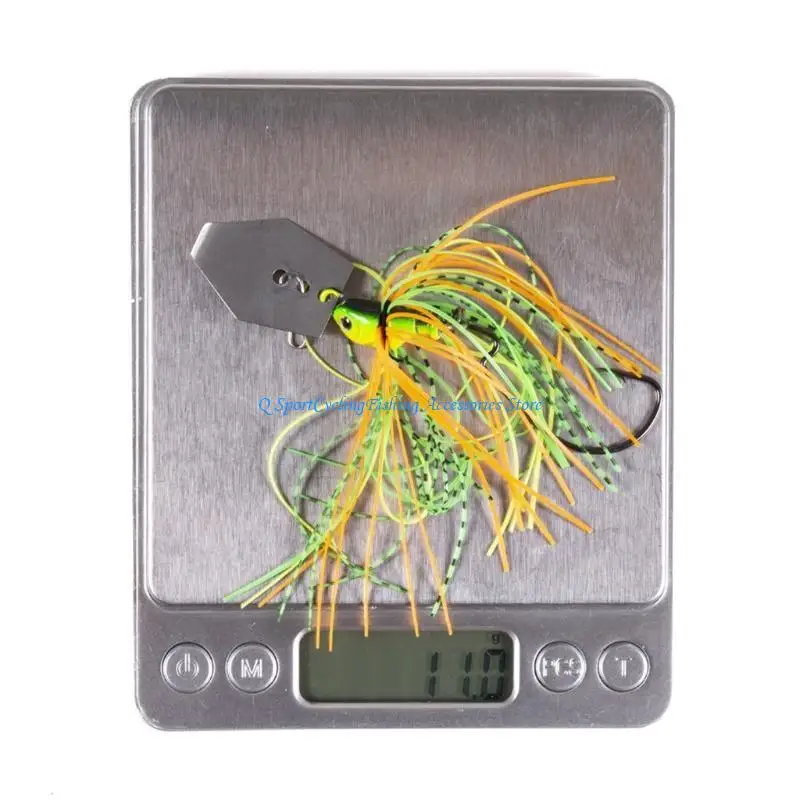 

6 Pcs/Set 10cm 11g Artificial Buzzbait Fishing Lures Chatterbait Blade Crankbait Spinner Bait Fishing Accessories Tackle