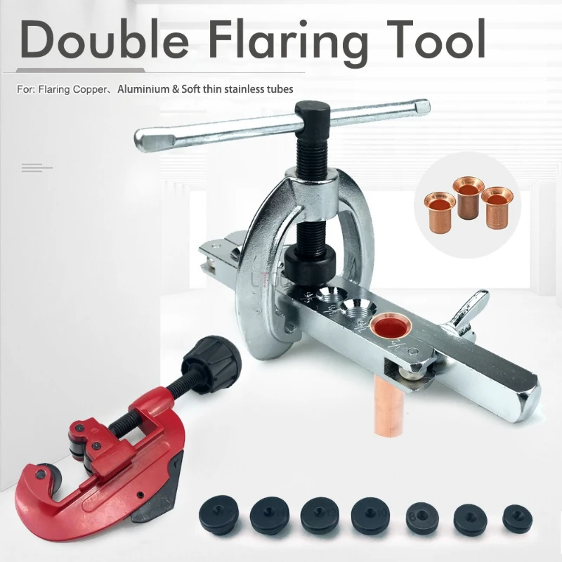 

Автоматическая медная трубка с 7 отверстиями, профессиональные инструменты, расширитель с плоской головкой и прецизионным выравниванием, широкий спектр применения