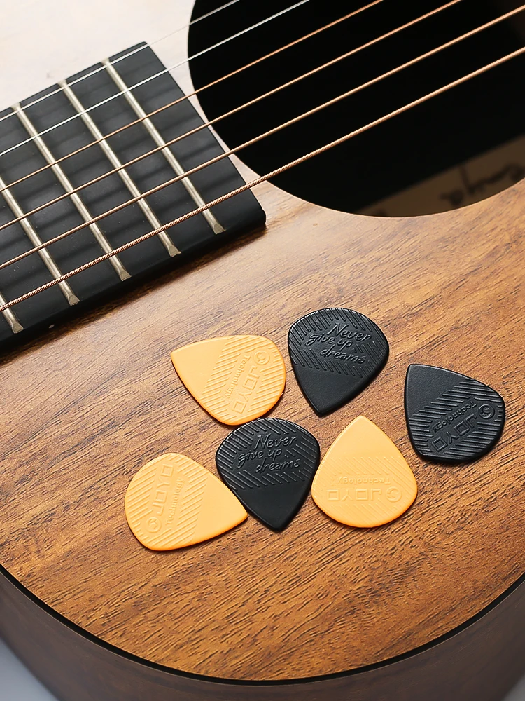 6/12 Pieces JOYO Nylon Guitar Picks Jazz Shred JPK-01 1.4mm Fits Acoustic Guitar, Electric Guitar, Bass