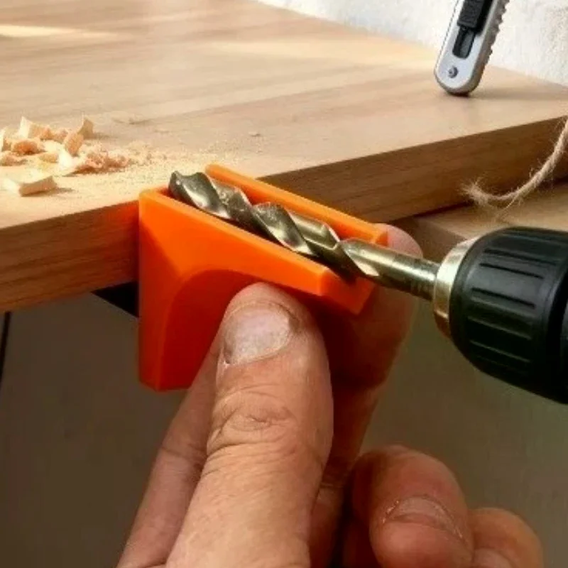 Precision Vertical Drilling Guide Rail (3 Pack) - V-Groove Square Positioning Jig - working Artifact for Accurate Hole Drilling