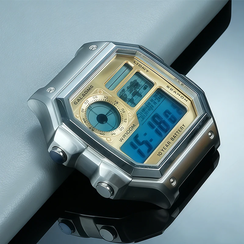 For Casio AE-1200 3229 metal surface metal case ae1200 watch dial stainless steel shell upgraded modification accessories view 2