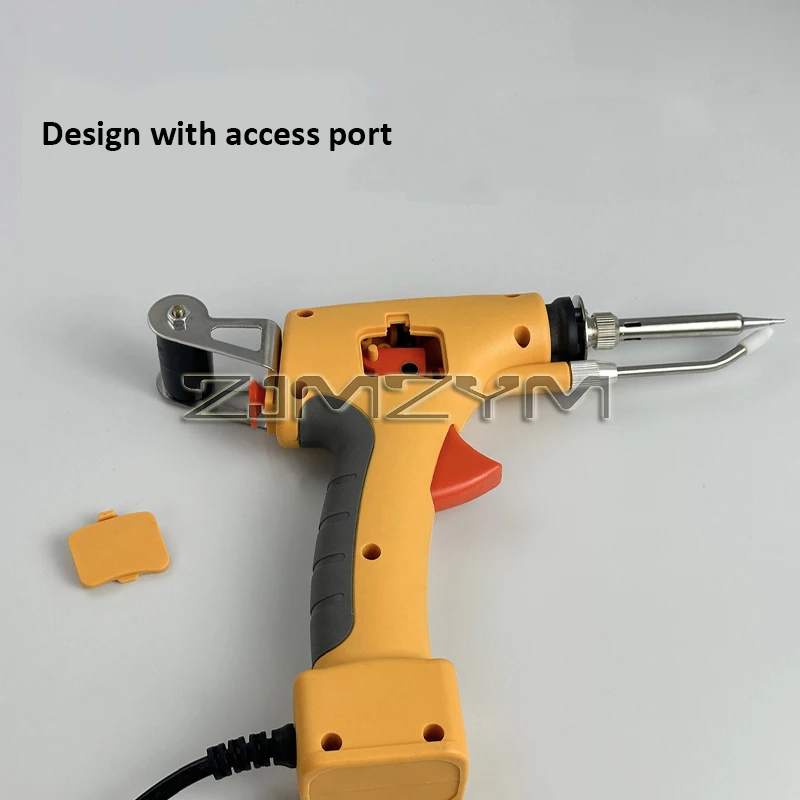 Imagem -04 - Pistola de Ferro de Solda Elétrica Manual Enviar Automaticamente Estanho Soldagem Ferramenta de Reparo 100w 220v