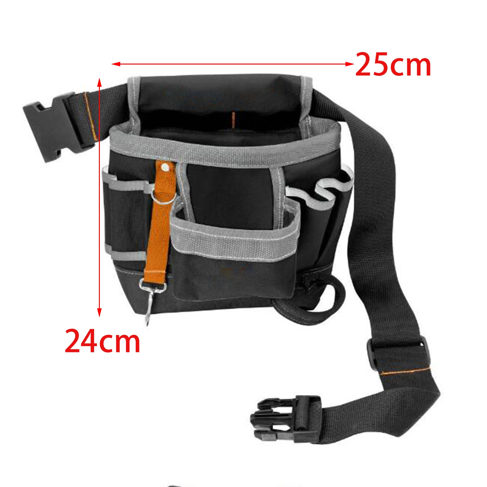 Retro Pouch Hardware Organizer Multipurpose Artificial Leather Portable Tool Bag Holder Waist Pack for Pliers Wrench Woodworking