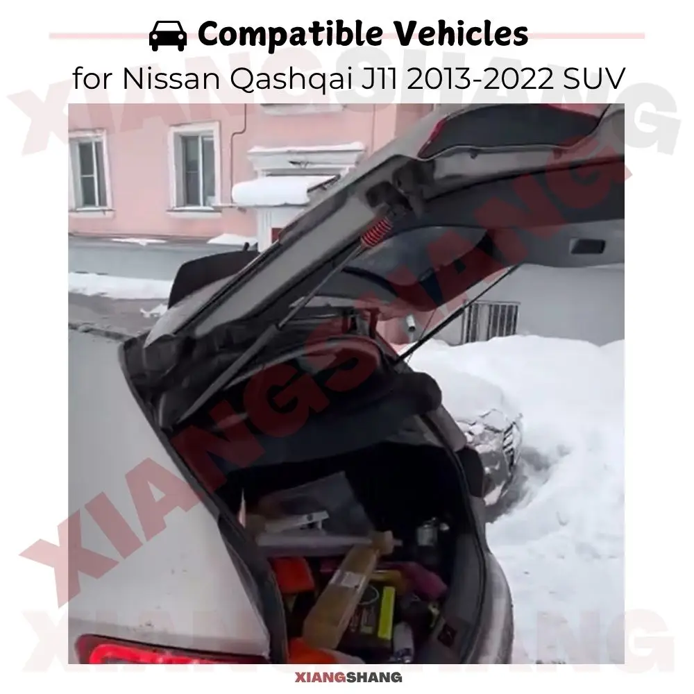 

2 шт. задний демпфер задней двери для Nissan Qashqai J11 2013-2022 внедорожник с пружиной багажника газовые стойки подъемная опора