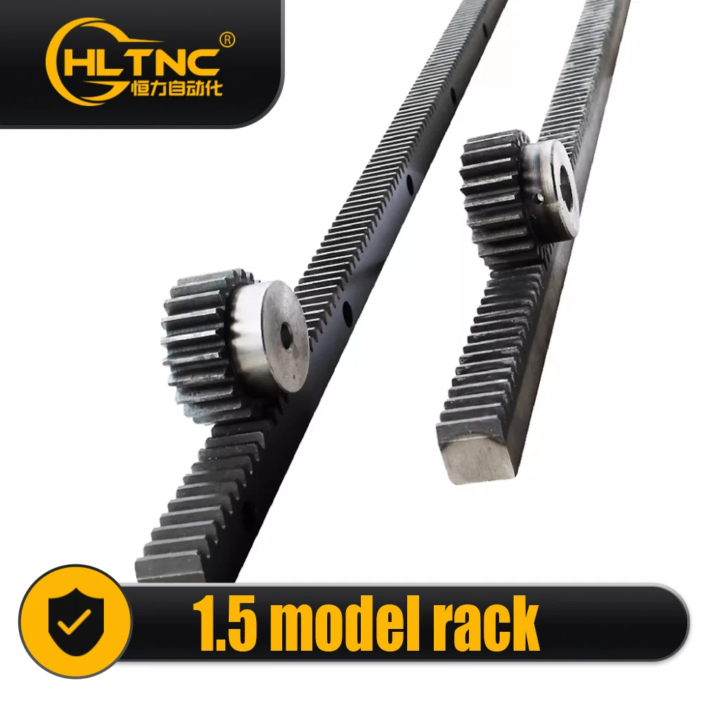 HLTNC رف تروس الأسنان المستقيم/الحلزوني مع فتحات التركيب 1M/1.25M/1.5M/2M/2.5M/3M /4M/5M/6M/8M طول التخصيص لـ Cnc