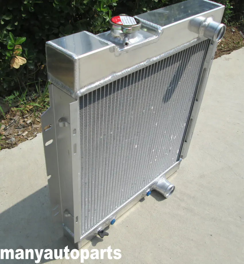 FOR FORD MUSTANG V8 289 302 WINDSOR ALUMINUM RADIATOR 1964 1965 1966 - view 2