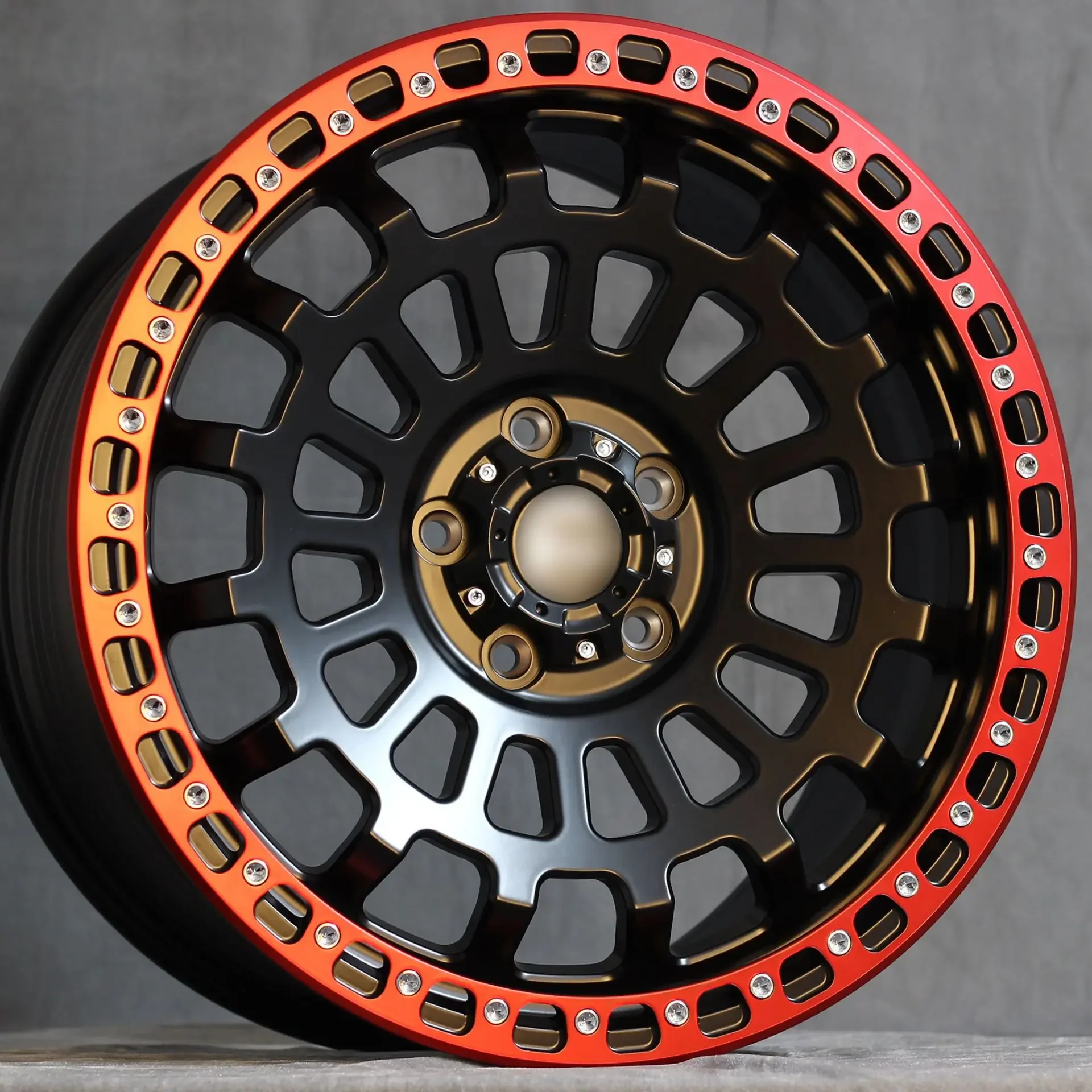 Chrome 6061 Aluminum Cross-Country Forged Wheel Hub for Retrofit/Upgrade 17-24 Inch 15mm ET for T6061 Aluminum Alloy