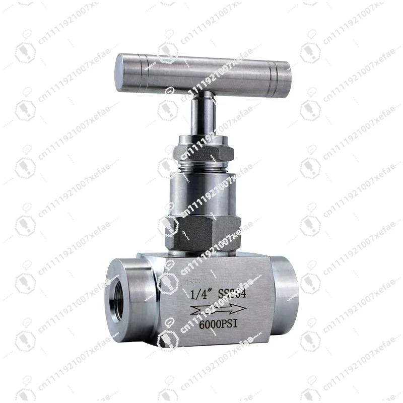 

1/8 "1/4" 3/8 "1/2" 3/4 "1" BSP internal thread 304 stainless steel high pressure needle valve flow control shut-off needle