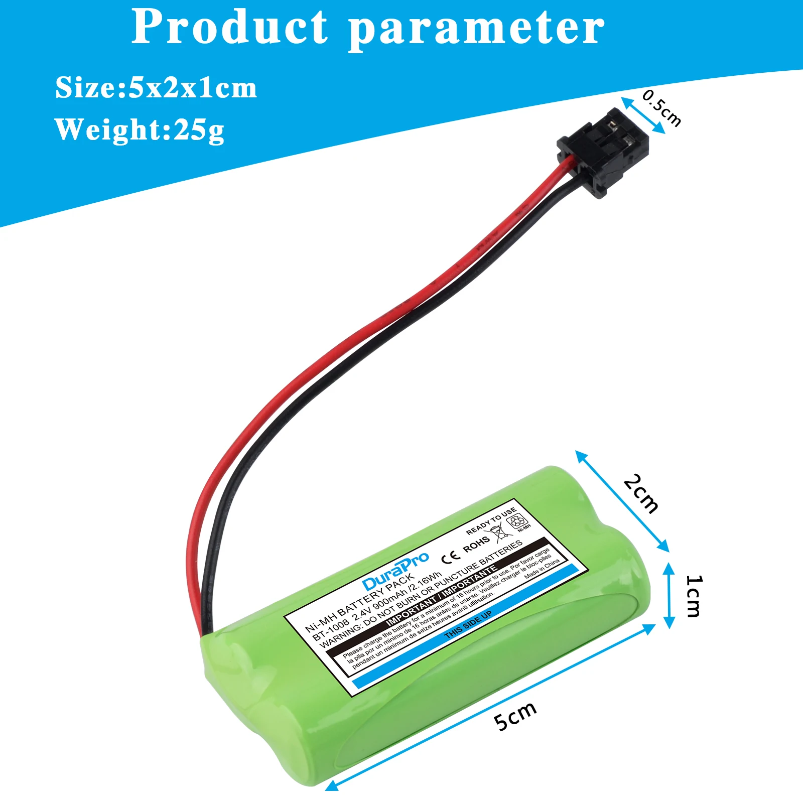 DuraPro BT-1008 ni-mh بطارية الهاتف المنزلي اللاسلكي ل Uniden BT1008 BT-1008 BT1016 BT-1016 BT1021 BT-1021 WX12077