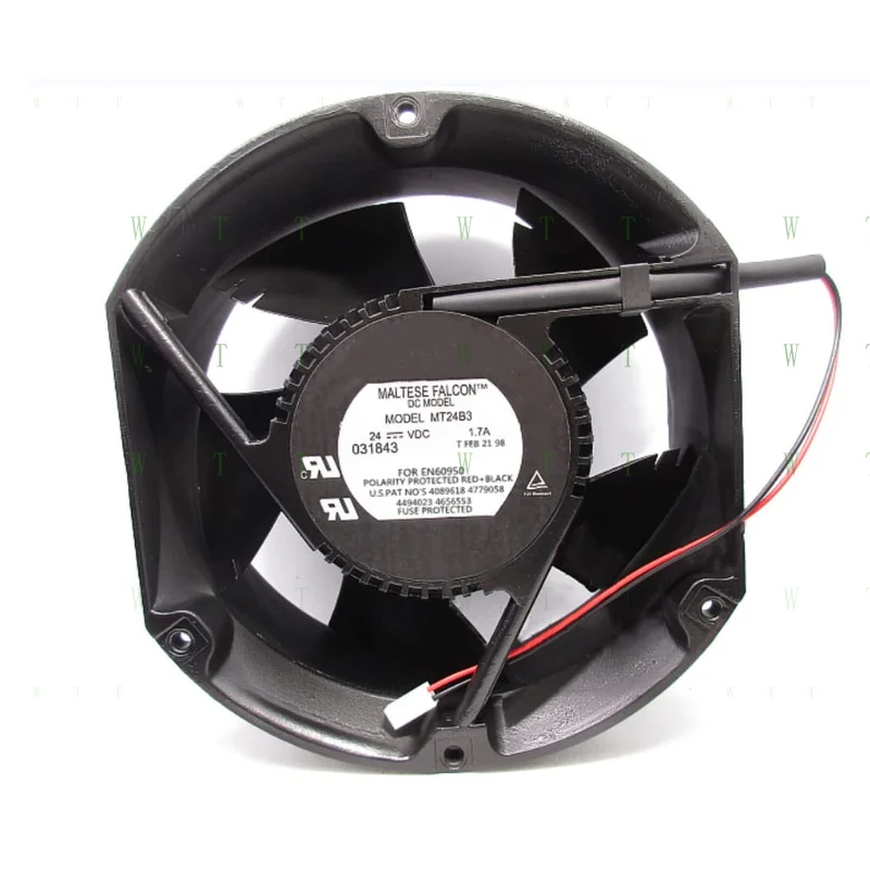 

Вентилятор охлаждения H 1 шт. для COMAIR ROTRON Fan MT24B3, DC24V 1.7A, 172*150*50 мм, 2-контактный