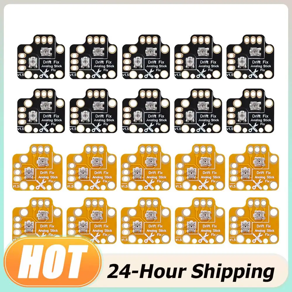 10 Peças Placa de Calibração para Reparo de Desvio de Joystick/Thumbstick para Controles de PS4/PS5/Xbox One/Xbox Series S/X