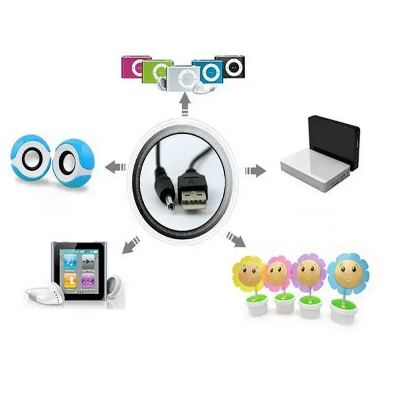 USB 2.0 A «папа» на кабель питания постоянного тока 2,0*0,6 мм 2,5*0,7 мм 3,5*1,35 мм 4,0*1,7 мм 5,5*2,1 мм разъем для зарядного устройства