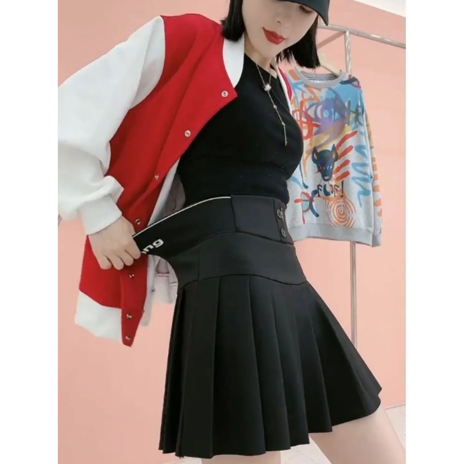 

Skirts Womens Mesh Apron Ruffle Suspender Skirt for Drama Club Angelic Sheer Artistic Flare Modern Young Lady Event Chic Unique