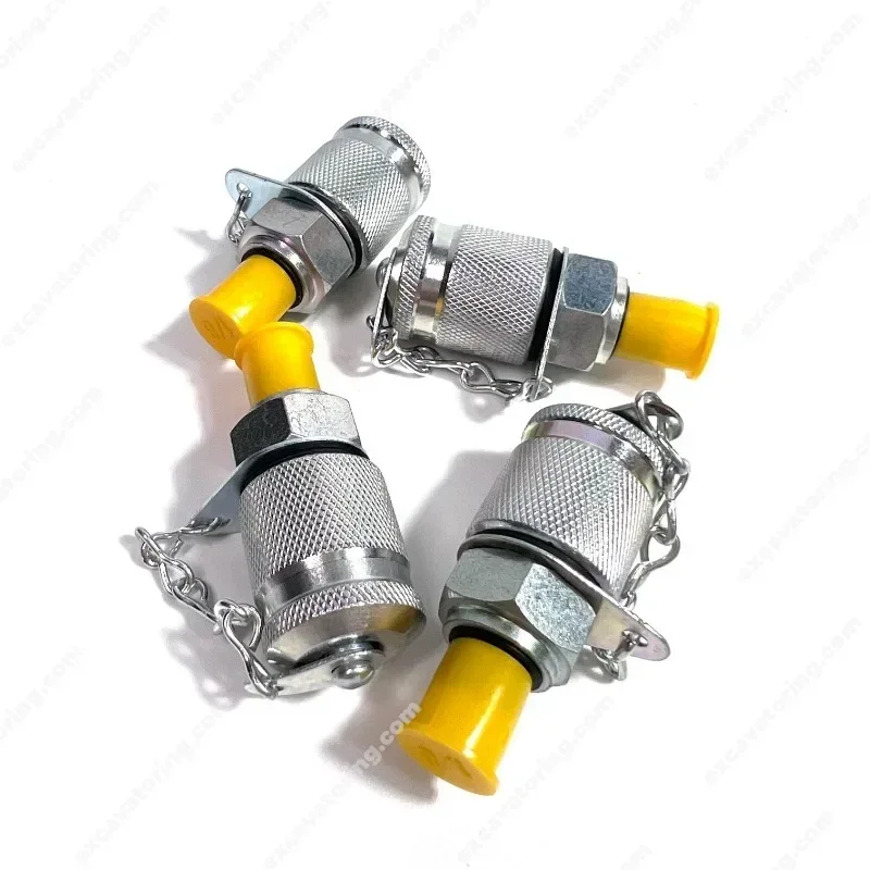 Для Caterpillar Cat Quick Connector Манометр Тестовый разъем Детали экскаватора