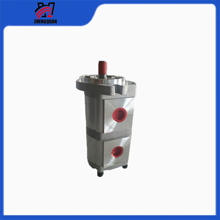 Zhengquan HGP-11A-F0.8/0.8R dual gear pump high-pressure hydraulic oil pressure gear pump manufacturer in stock