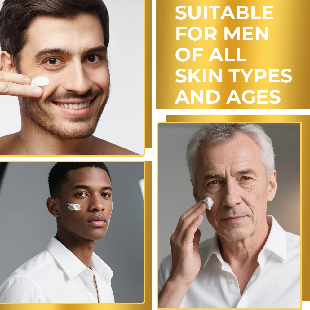 SUYARUN Retinol Moisturizing Cream, Rich in Aloe Vera Leaf and Tocopherol Raw Materials, Universal Skin Care for Men. image 5