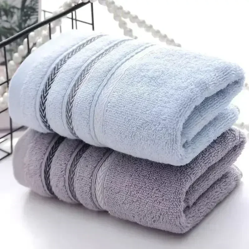 1/2/4pcs Soft and Absorbent Household Pure Cotton Towels Super Quick Dry Towels for Bathroom Student Dormitory and Hotel