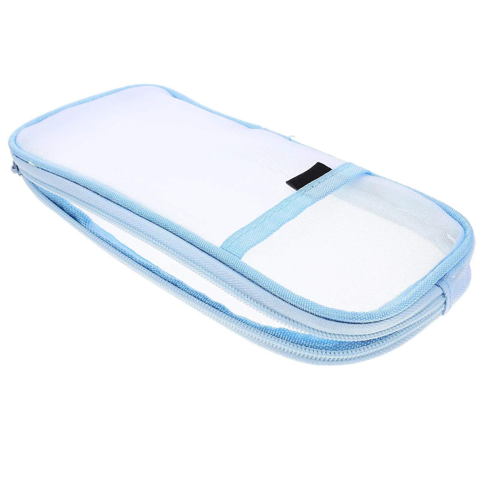 

Large Capacity Pencil Bag Multi-Function Waterproof Pencil Pouch Portable Pen Case Clear Mesh Organizer for Students Office