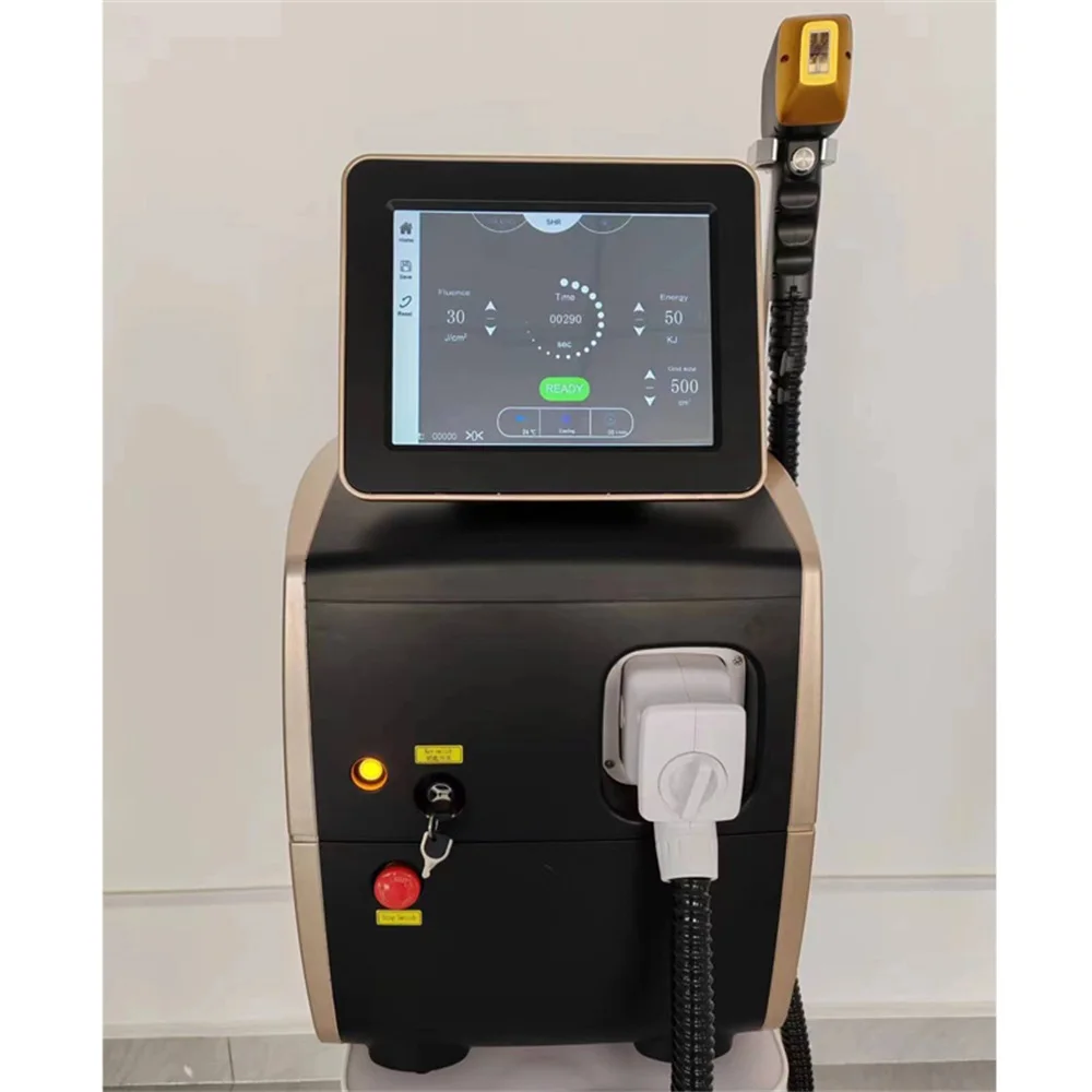 2025 Non-invasive Ice Titanium Painless Three-Wavelength 755/808/1064nm Diode Hair Removal Skin Whitening Machine