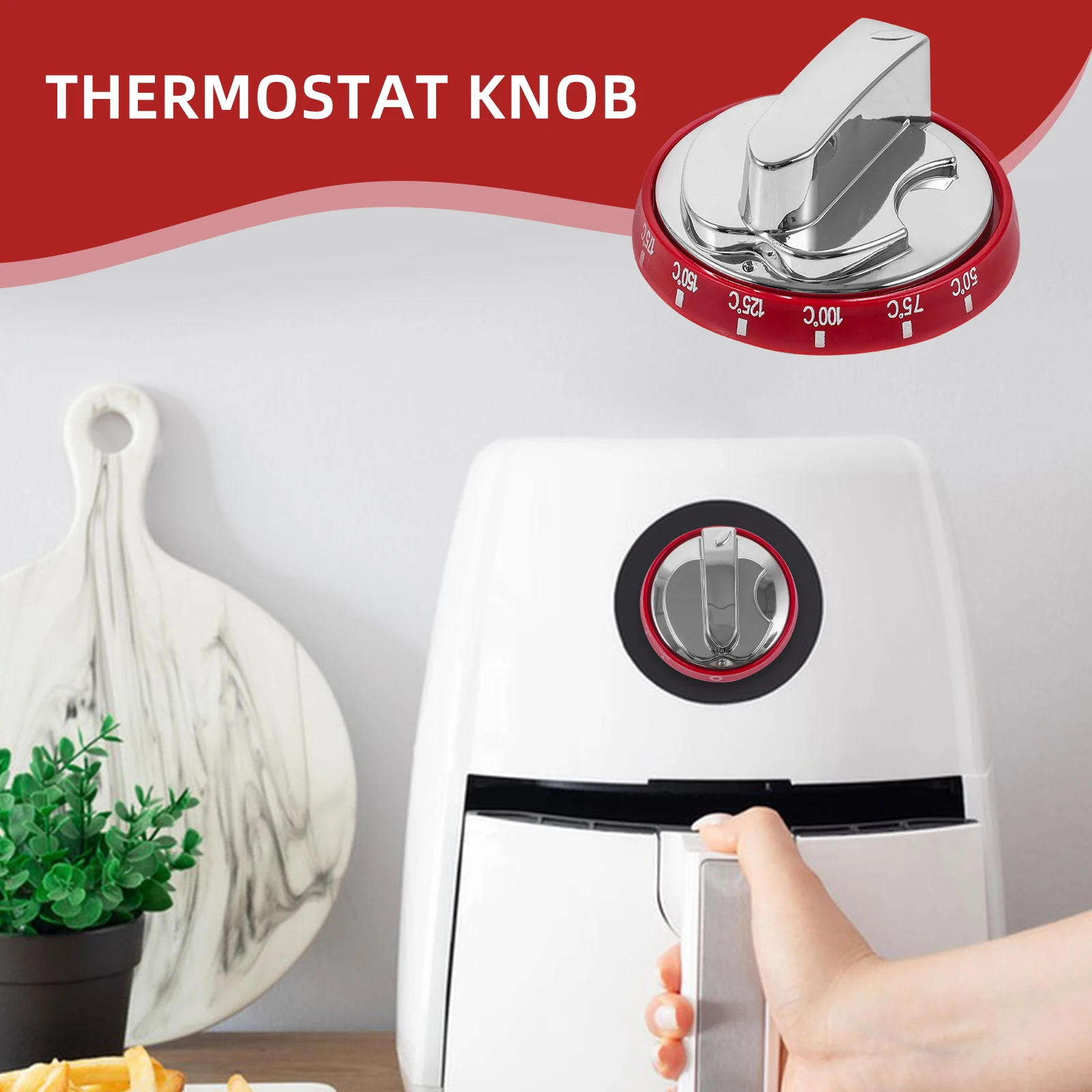 

Universal Electric Oven Knob Replacement Durable Thermostat Control Temperature Regulator Cover Plate For Gas Stove Range 120