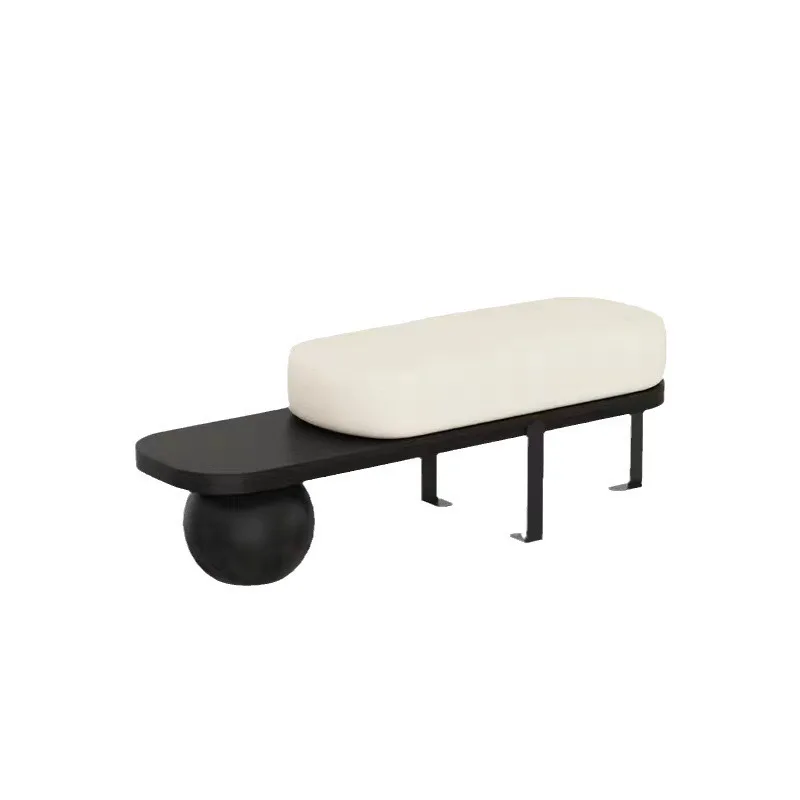 

Nordic shoe changing stool bench solid wood