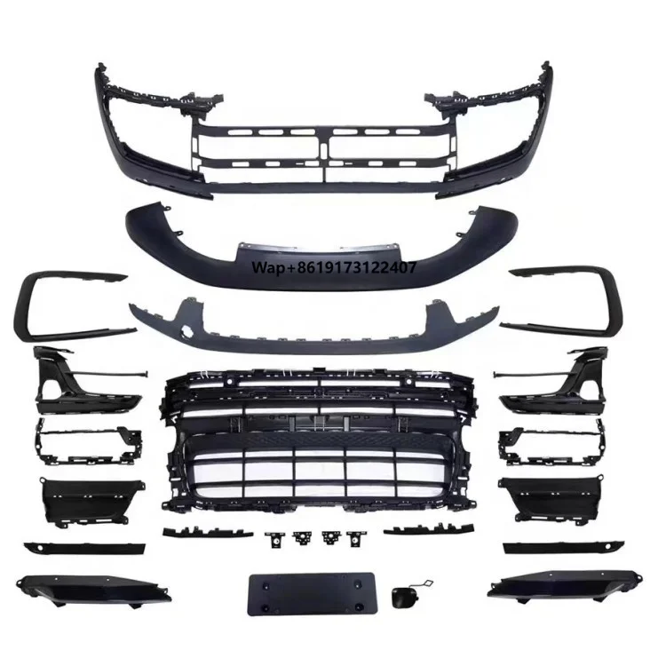 

Car Front Bumper Assy Front Bumper Kit for 2014-2021 Upgrade to 2023