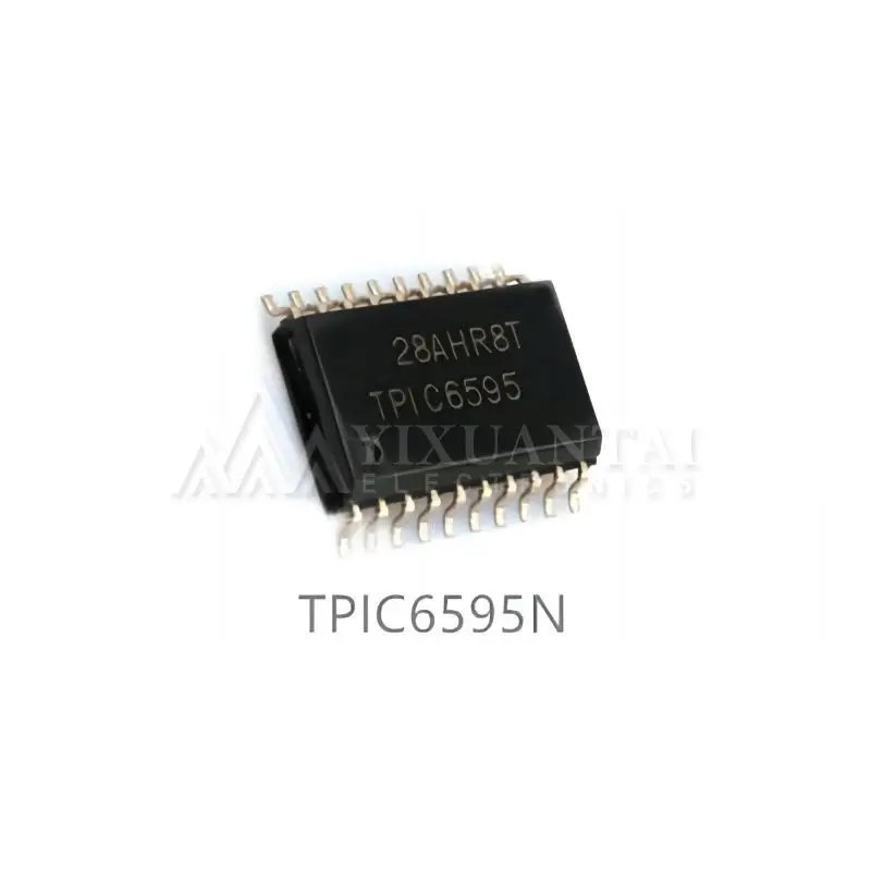 

10pcs/Lot TPIC6595N Shift Register/Latch/Driver Single 8-Bit Serial to Serial/Parallel Automotive 20-Pin PDIP New