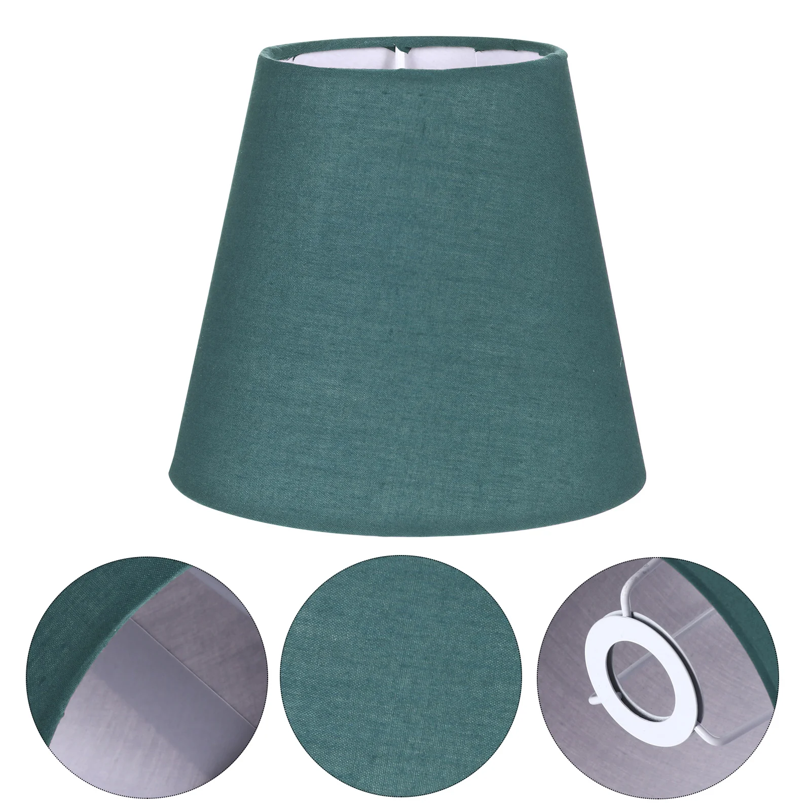 

Fabric Lampshade Cloth Cover Wall Bulb Light Shell Table Holder Candlestick Accessory for
