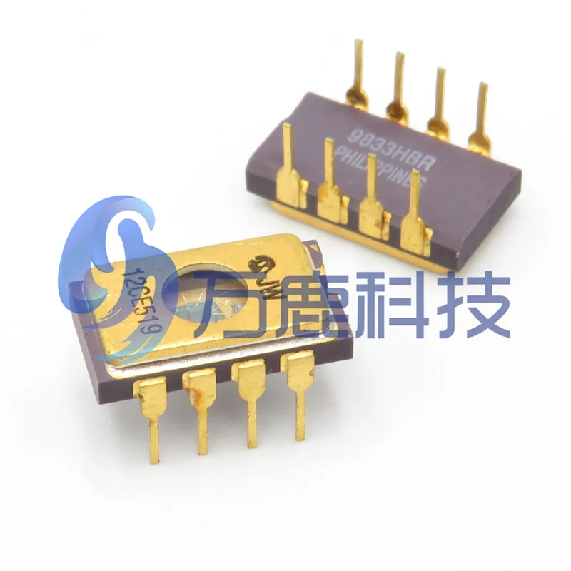 PIC12CE519/JW Gold Plated Ceramic Mirror Chip DI8 12CE519