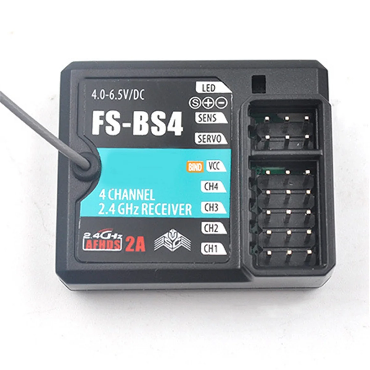 A57G-For FlySky FS-BS4 Receiver with Gyro Stabilization System for Flysky FS-IT4S / FS-GT5 RC Car Boat Accessories