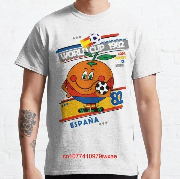 Naranjito Spain 82 Classic T Shirt long or short sleeves