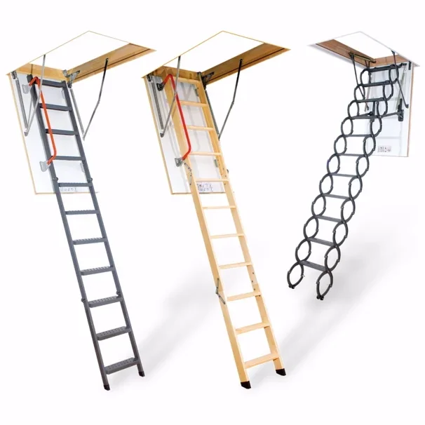 

New Retractable Pull Down Attic Stairs Loft Ladders