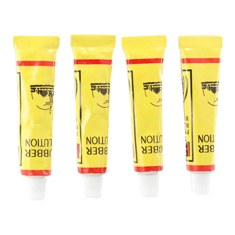 1/4/8Pcs Tire Glue Car Motorcycle Bike Repair Glue Moisture-proof High Temperature Resistance Rubber Bond Patch Maintenance Tool image 5