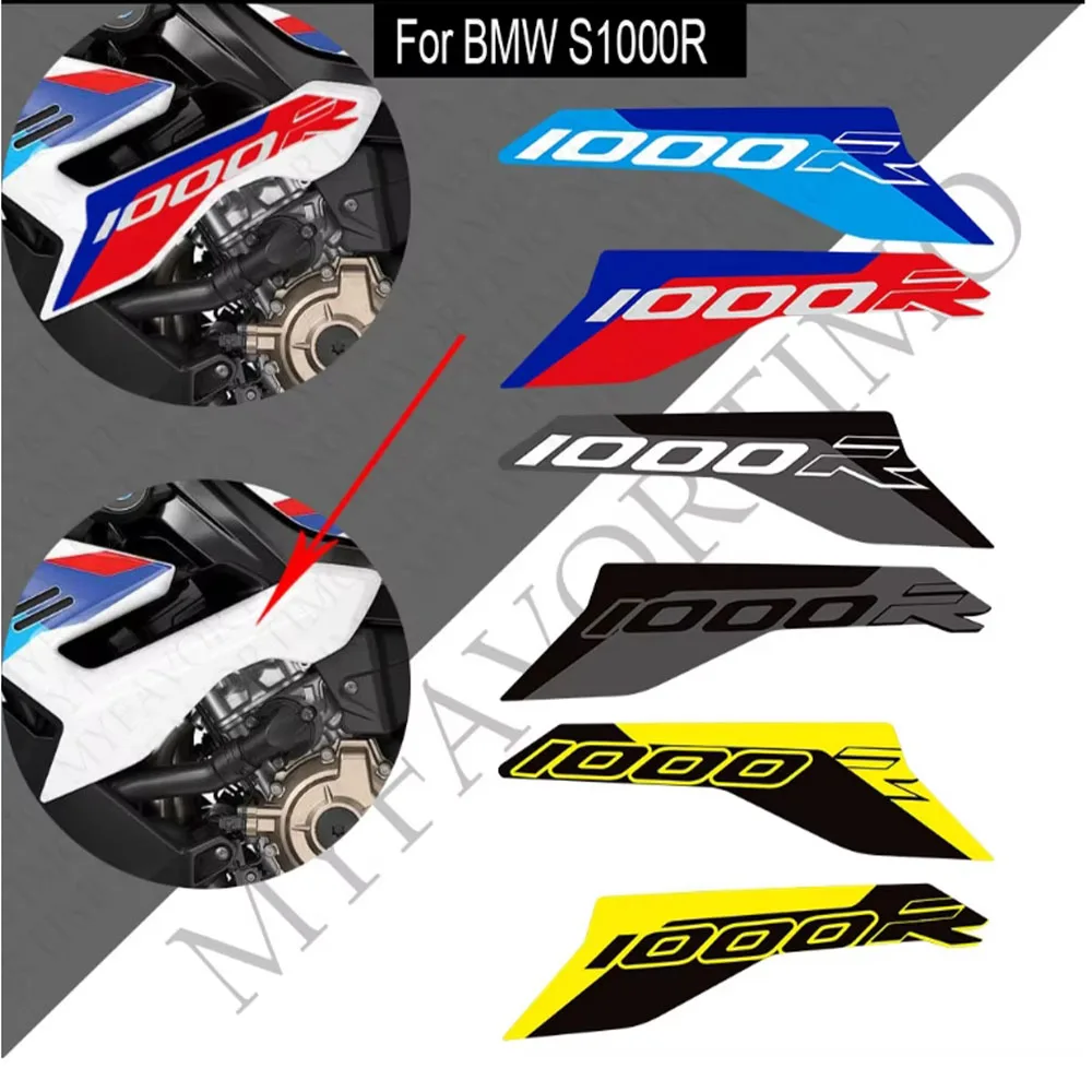 For BMW S1000R S 1000 R S1000 M M1000R Motorcycle Protector Tank Knee Pad Grips Gas Fuel Oil Stickers Decals 2021 2022 2023 2024