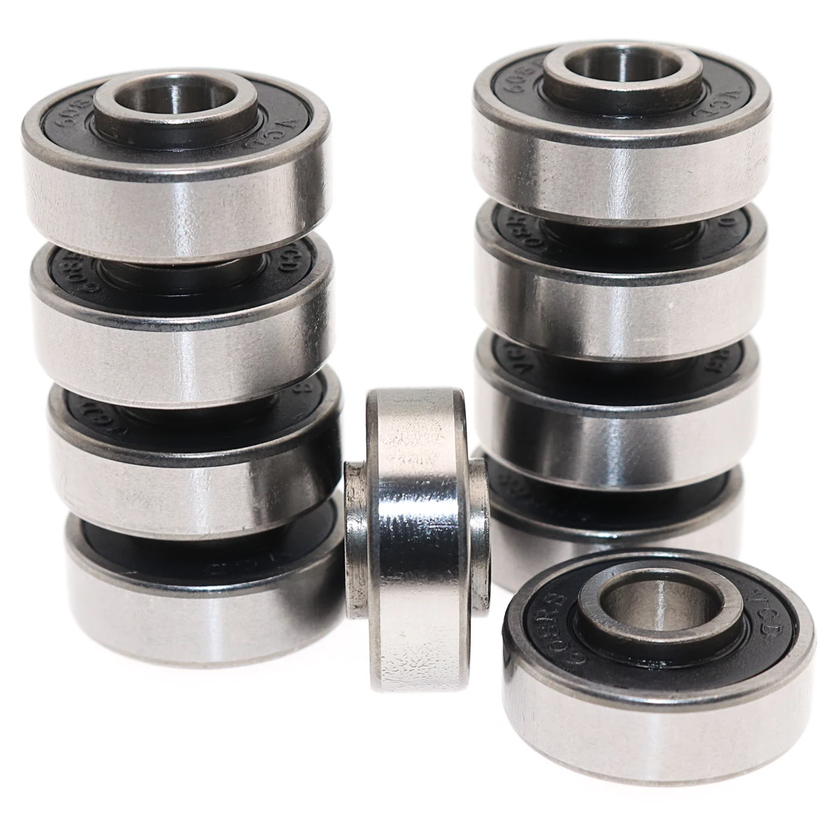 10pcs 608-10.2-2RS 8x22x7x10.2 MOCHU bearing with heightened inner ring