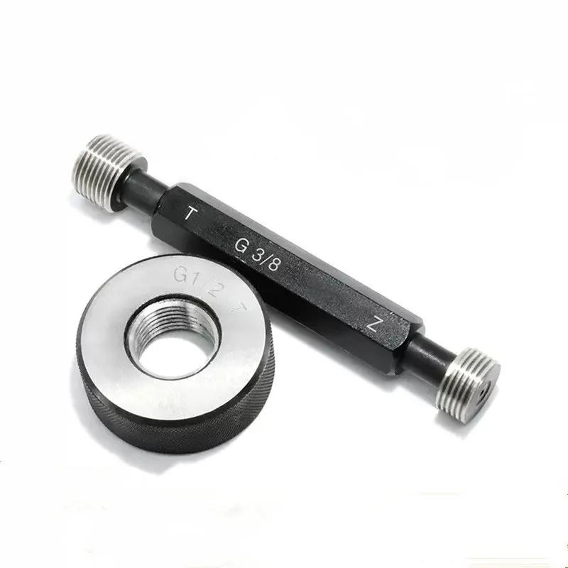 1pcs Taper Pipe Thread Plug Gauge / Thread Ring Gauge Measure Tool G1/8 G1/4 G3/8 5/8 1/2 3/4 Measuring Tool