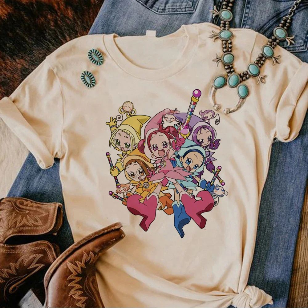 Ojamajo DoReMi เสื้อยืดผู้หญิงญี่ปุ่น TShirt สาว2000S