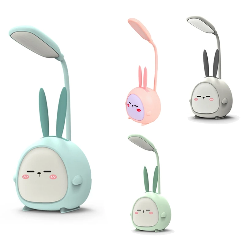 

A31Z-Portable LED Desk Lamp Foldable Light Cute Cartoon Desk Lamp LED Reading Light Eye Protective Night Light