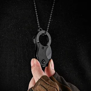 Outstand Outlaw Plankide, Mini EDC Key Knife, Fox Paw knife, cashier, carry-on necklace 6 Main Sales EDC Pafish - №3