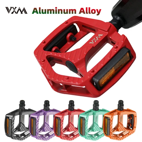 VXM Pedal de bicicleta aleación de aluminio sello ultraligero Du rodamiento BMX Mtb accesorios de pedales de bicicleta