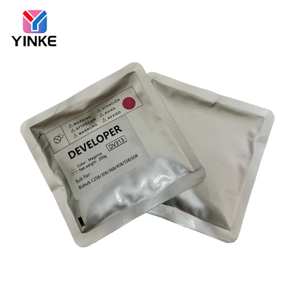 1 حقيبة/210 جرام DV313 مسحوق المطور لكونيكا مينولتا Bizhub C258 C308 C368 C458 C558 C658 جودة عالية متوافق اليابان الناقل