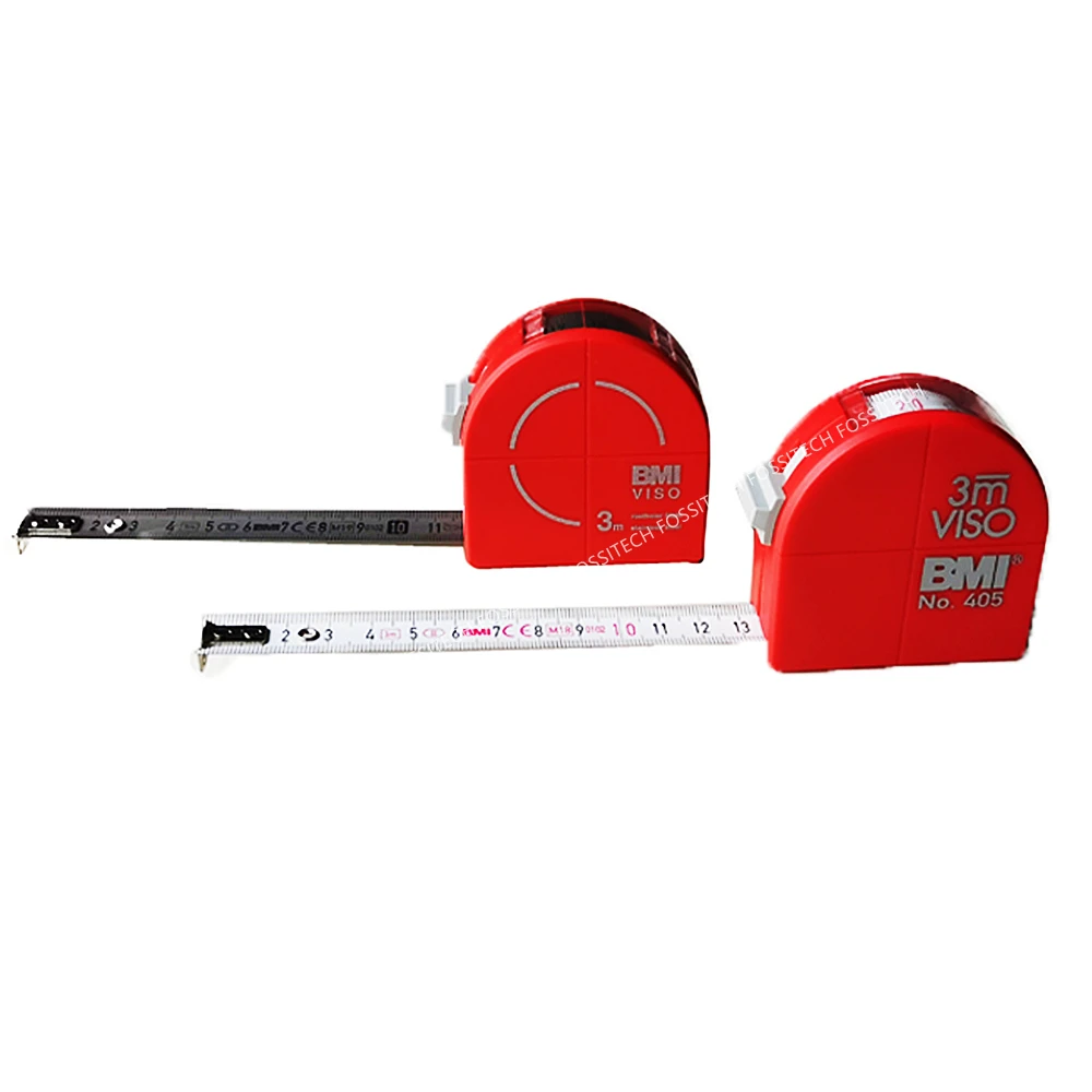 German 3m Metric Stainless Steel Tape Measure 405 Multifunctional Window Reading Observation Tape Measure Drawing Round Tool